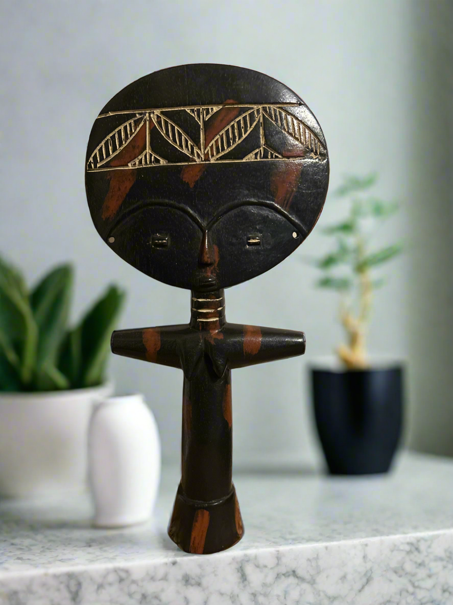 Adult Female, fertility doll with no earrings