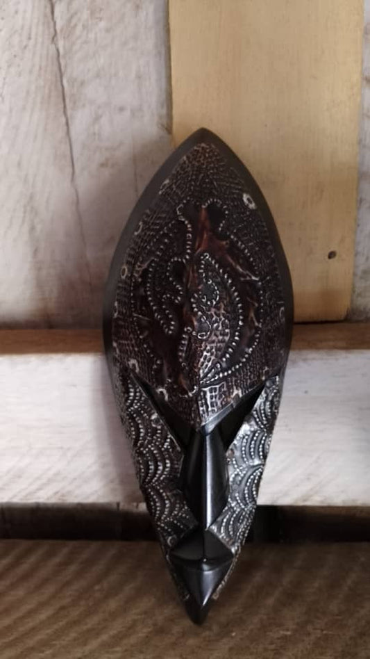 Gye Nyame Face Carving