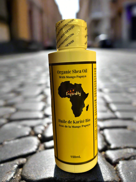 EMPRESNG Organic Shea Oil with Mango Papaya