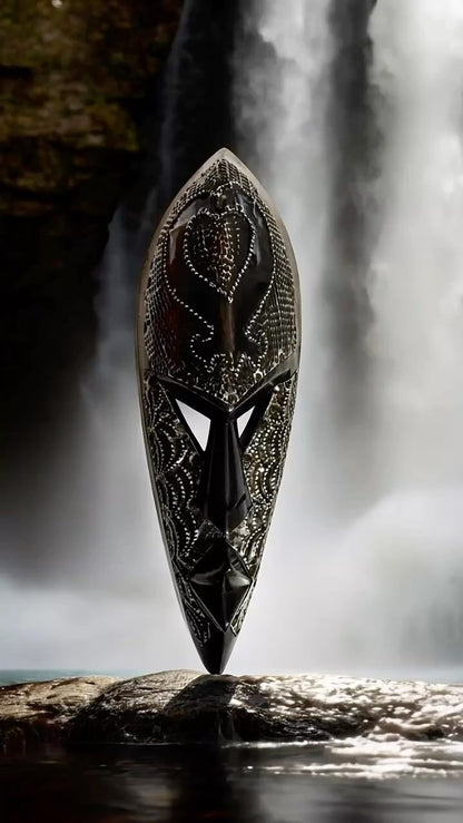Sankofa Face Carving