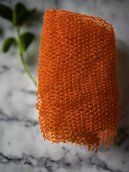 Medium Handcrafted Exfoliating Bath Sponge from Ghana