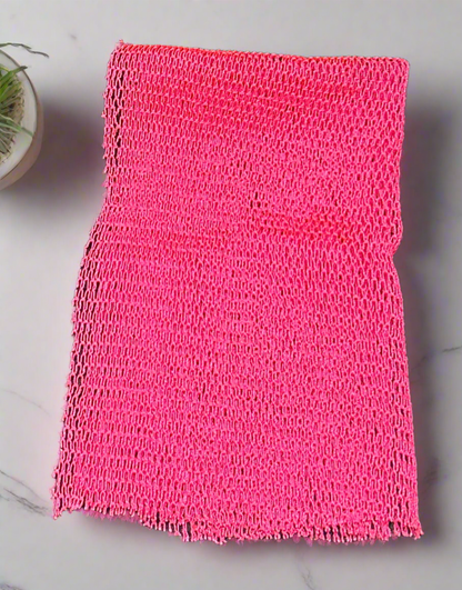 Medium Handcrafted Exfoliating Bath Sponge from Ghana