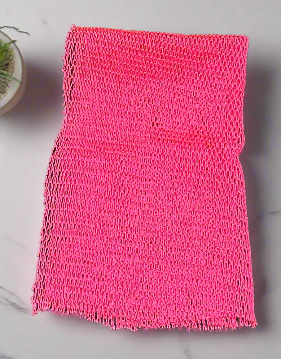 Small Handcrafted Bath Sponge from Ghana