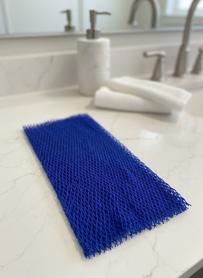 Medium Handcrafted Exfoliating Bath Sponge from Ghana