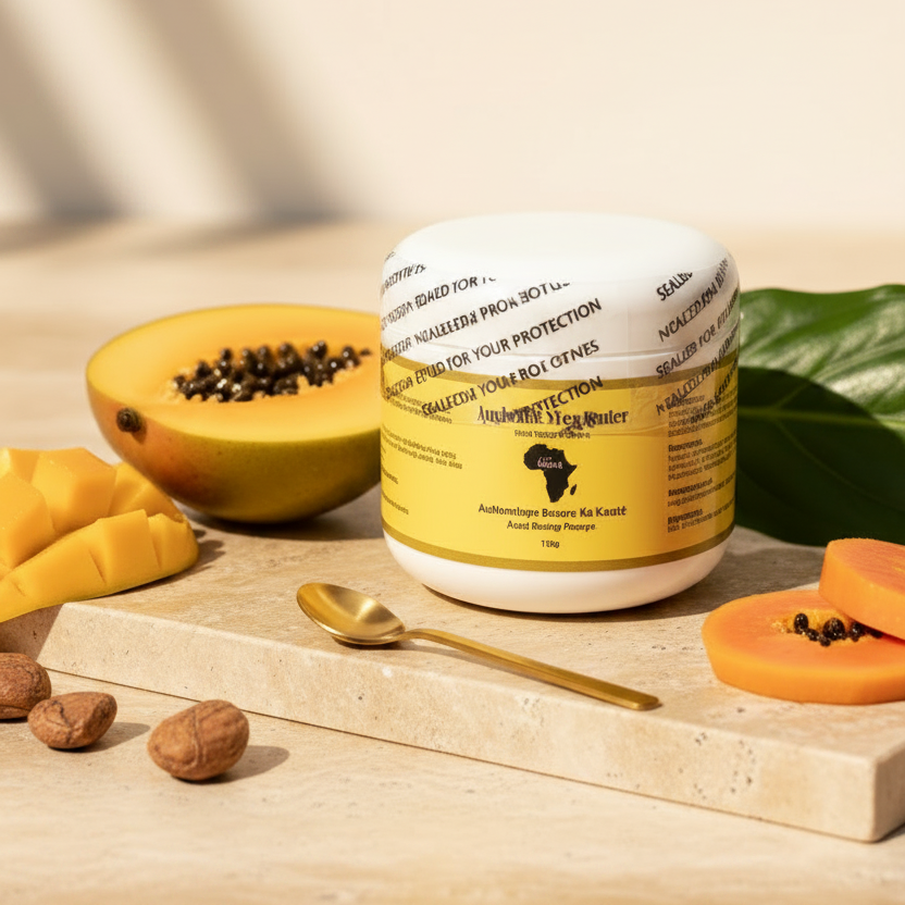 Authentic Shea Butter — Zoomed Luxury Editorial
