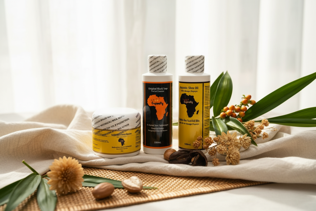 EMPRESNG Essentials Wellness Trio – Complete African Skincare Set