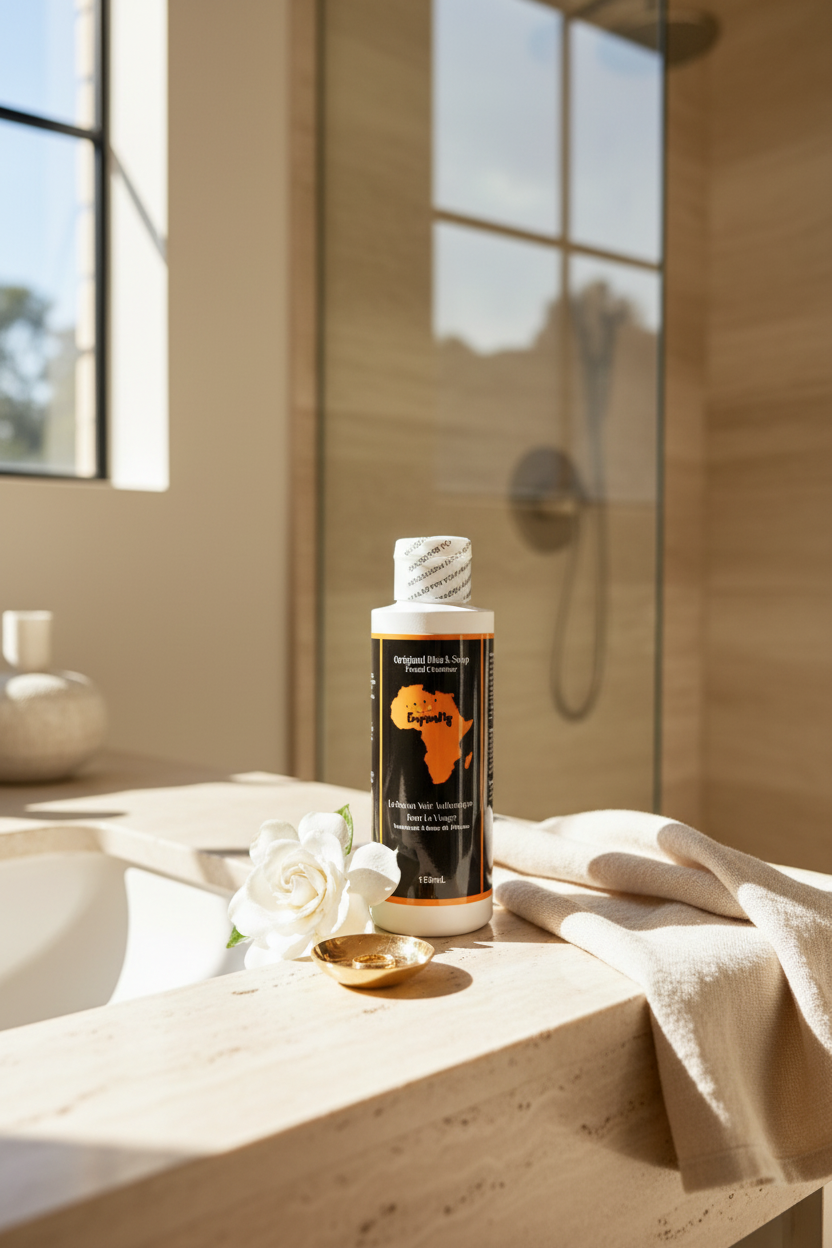 Original Black Soap — Luxury Magazine Editorial